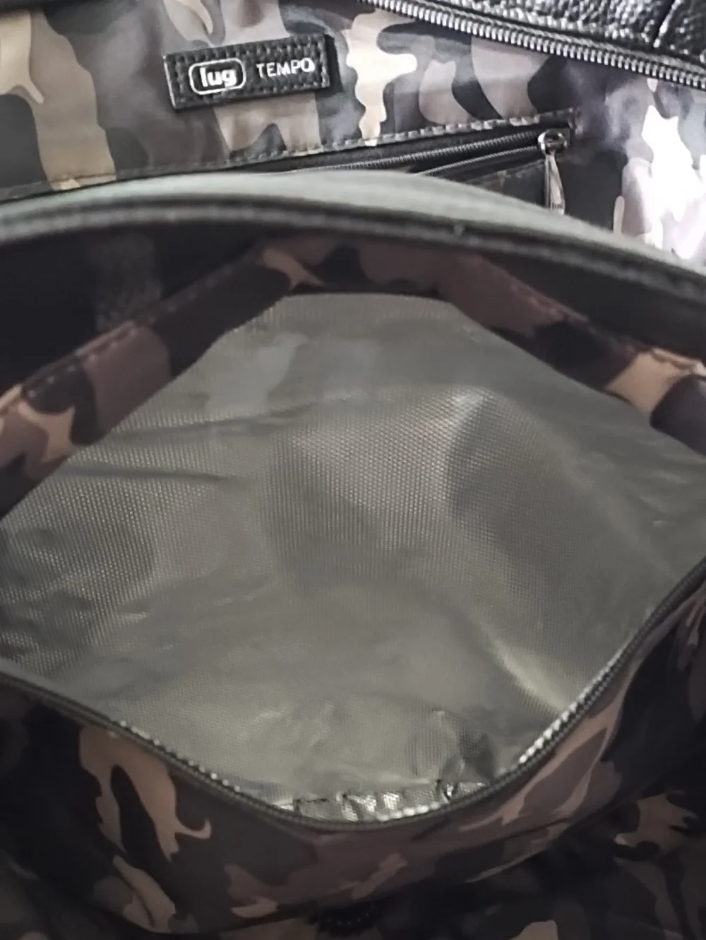 Lug tempo tote black
